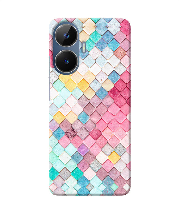 Colorful fish skin Realme C55/N55 Back Cover