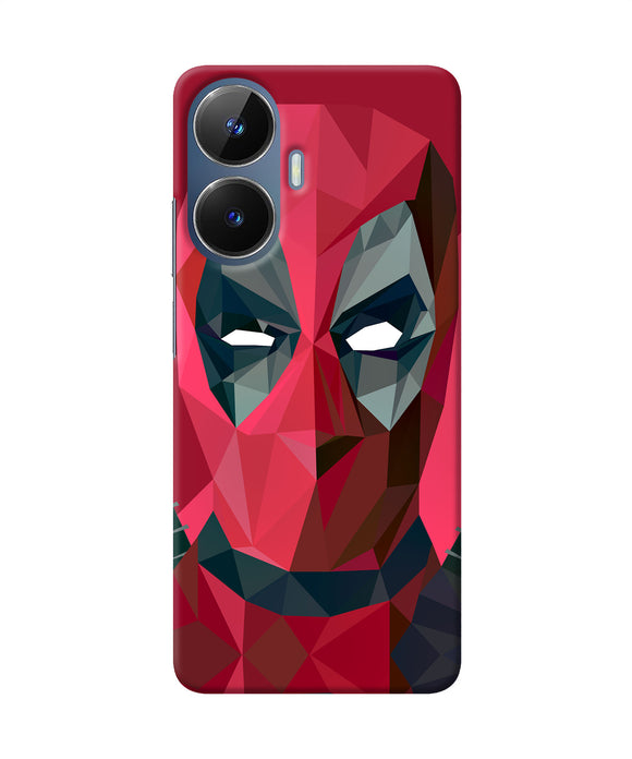 Abstract deadpool full mask Realme C55/N55 Back Cover