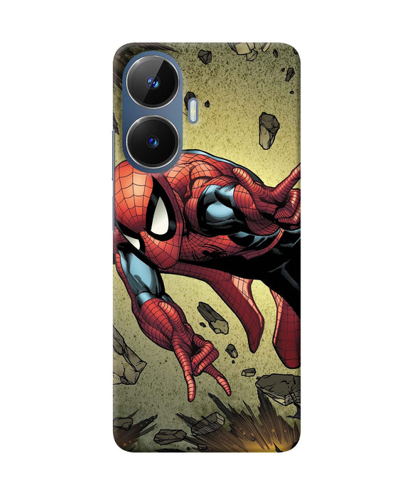 Spiderman on sky Realme C55/N55 Back Cover