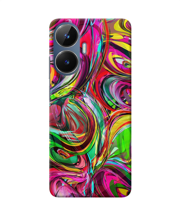 Abstract colorful ink Realme C55/N55 Back Cover