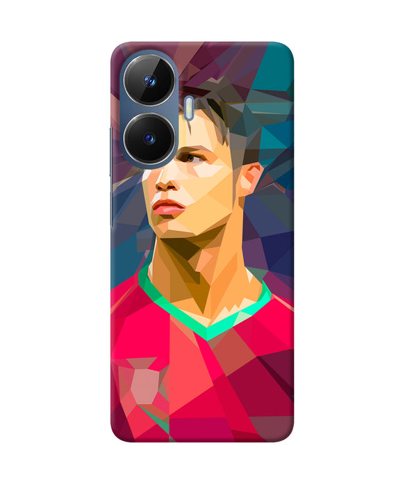 Abstract ronaldo Realme C55/N55 Back Cover