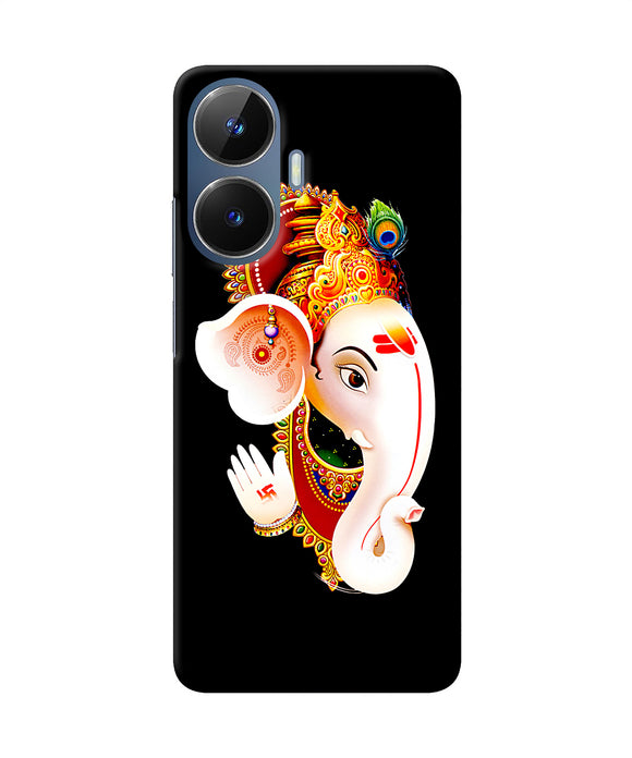 Lord ganesh face Realme C55/N55 Back Cover