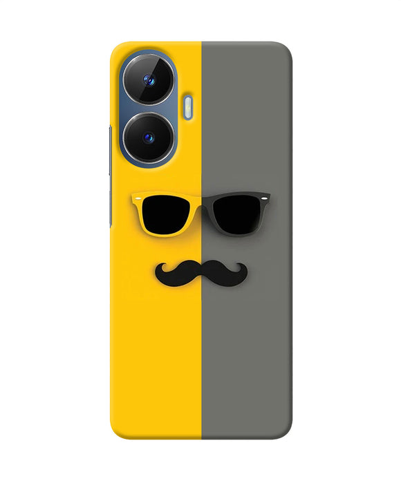 Mustache glass Realme C55/N55 Back Cover