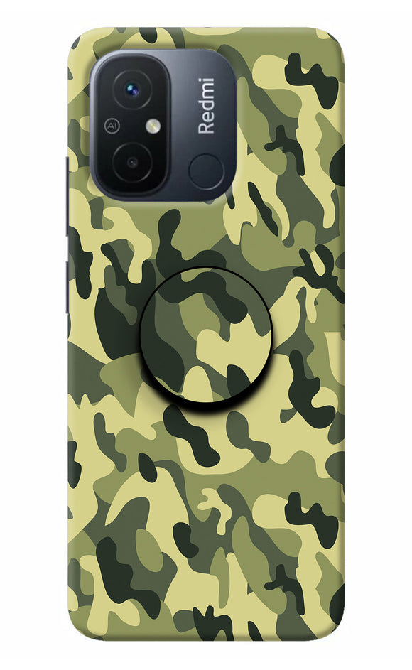Camouflage Redmi 12C Pop Case
