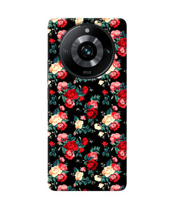 Rose Pattern Realme 11 Pro/Pro+ 5G Back Cover