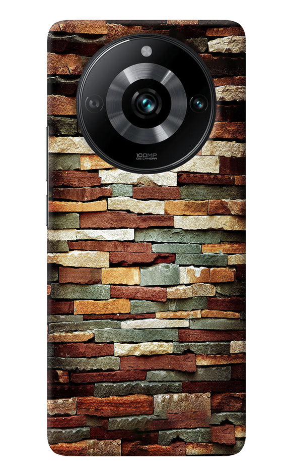 Bricks Pattern Realme 11 Pro/Pro+ 5G Back Cover
