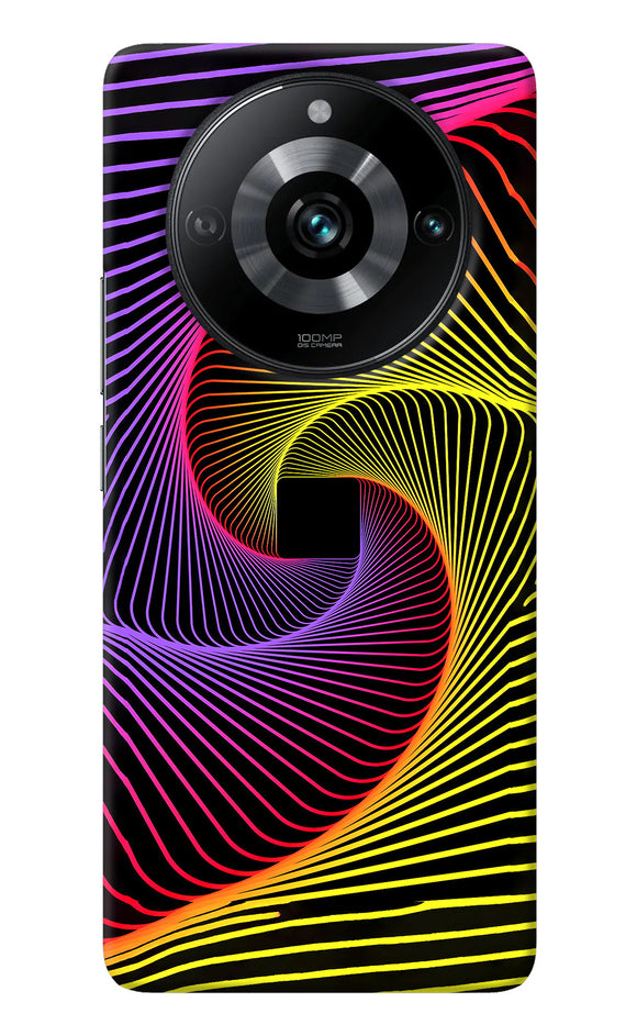 Colorful Strings Realme 11 Pro/Pro+ 5G Back Cover