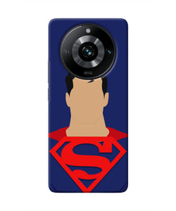 Superman Cape Realme 11 Pro/Pro+ 5G Real 4D Back Cover