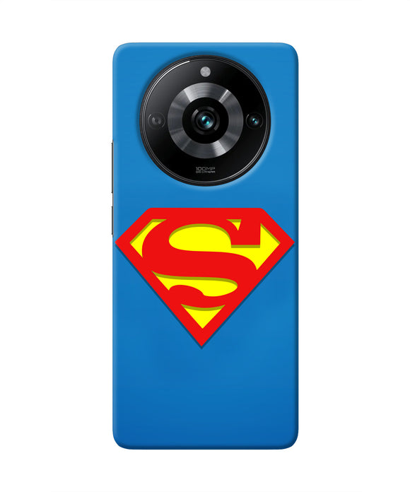 Superman Blue Realme 11 Pro/Pro+ 5G Real 4D Back Cover