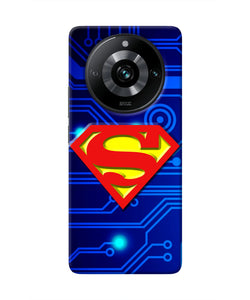 Superman Abstract Realme 11 Pro/Pro+ 5G Real 4D Back Cover