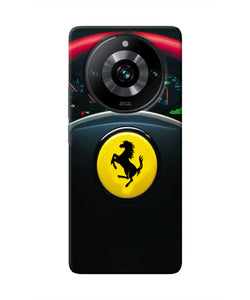 Ferrari Steeriing Wheel Realme 11 Pro/Pro+ 5G Real 4D Back Cover