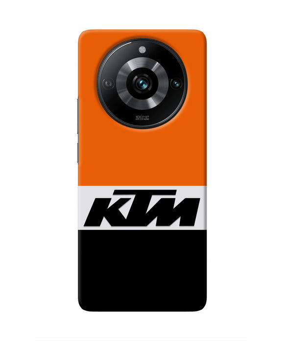 KTM Colorblock Realme 11 Pro/Pro+ 5G Real 4D Back Cover