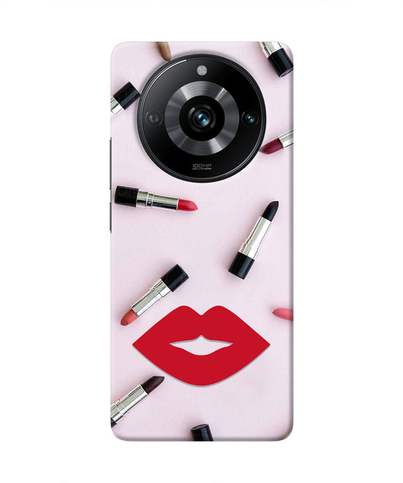 Lips Lipstick Shades Realme 11 Pro/Pro+ 5G Real 4D Back Cover