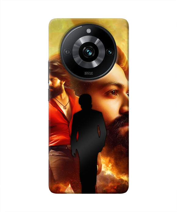 Rocky Bhai Walk Realme 11 Pro/Pro+ 5G Real 4D Back Cover