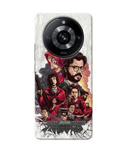 Money Heist Poster Realme 11 Pro/Pro+ 5G Back Cover