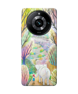 Natual elephant girl Realme 11 Pro/Pro+ 5G Back Cover