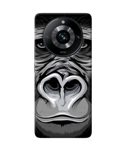 Black chimpanzee Realme 11 Pro/Pro+ 5G Back Cover