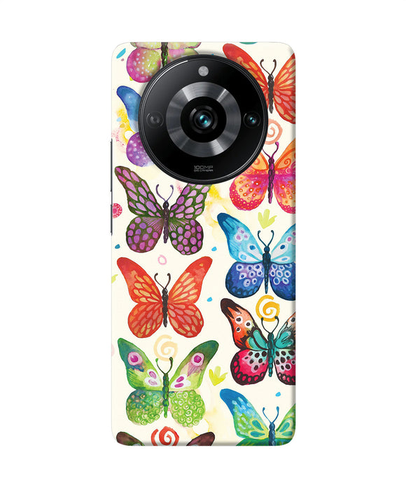 Abstract butterfly print Realme 11 Pro/Pro+ 5G Back Cover