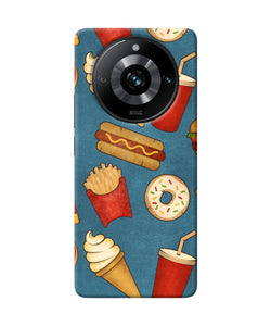 Abstract food print Realme 11 Pro/Pro+ 5G Back Cover