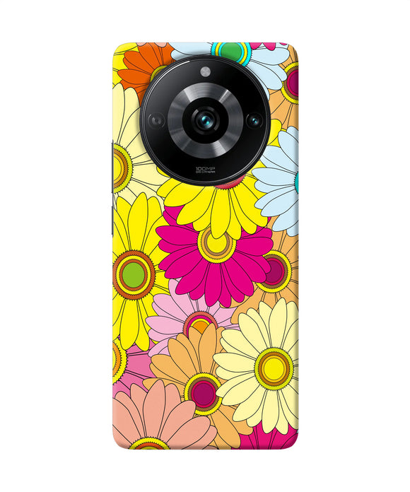 Abstract colorful flowers Realme 11 Pro/Pro+ 5G Back Cover