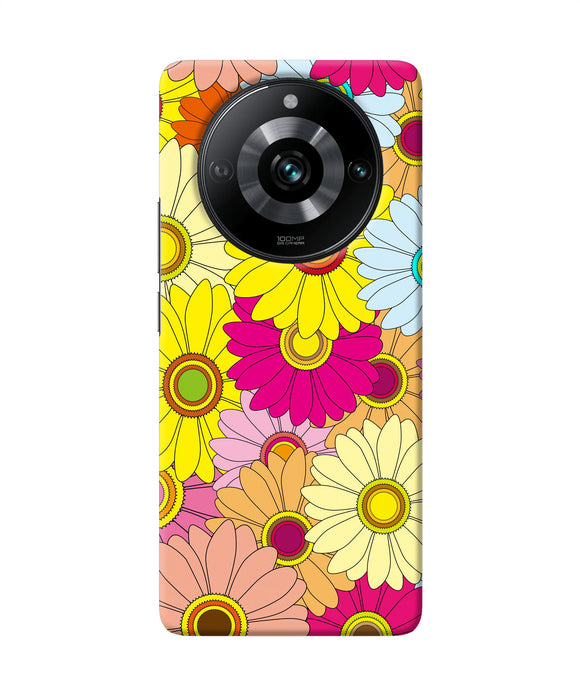 Abstract colorful flowers Realme 11 Pro/Pro+ 5G Back Cover