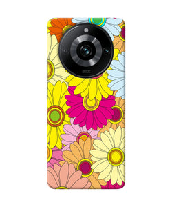 Abstract colorful flowers Realme 11 Pro/Pro+ 5G Back Cover