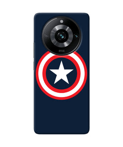 Captain america logo Realme 11 Pro/Pro+ 5G Back Cover