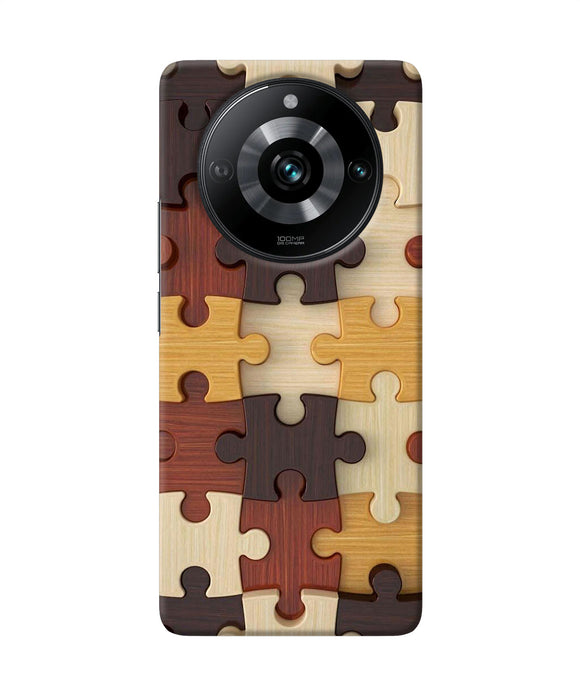 Wooden puzzle Realme 11 Pro/Pro+ 5G Back Cover