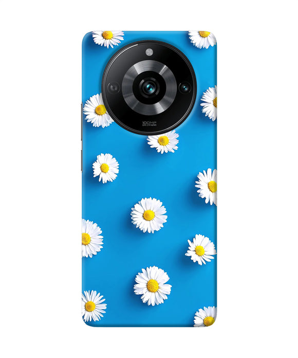 White flowers Realme 11 Pro/Pro+ 5G Back Cover