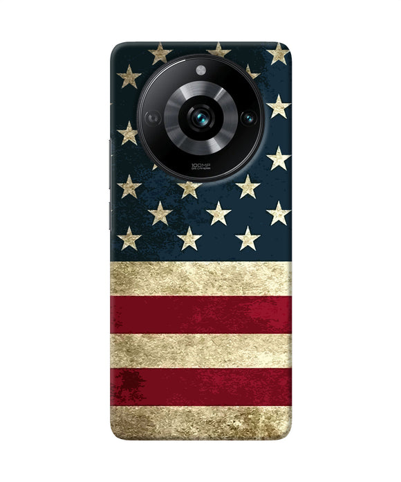 Vintage US flag Realme 11 Pro/Pro+ 5G Back Cover