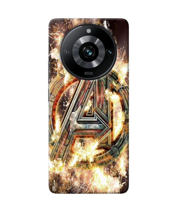 Avengers burning logo Realme 11 Pro/Pro+ 5G Back Cover