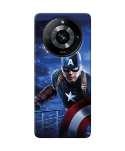 Captain with ironman Realme 11 Pro/Pro+ 5G Back Cover