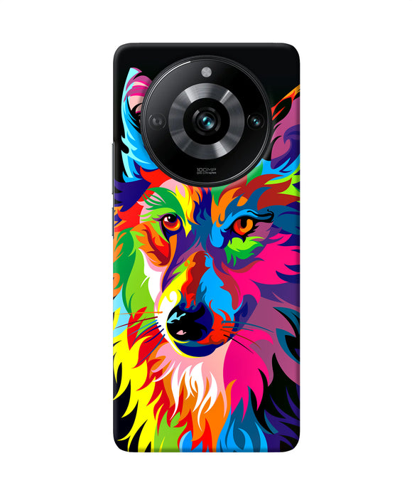 Colorful wolf sketch Realme 11 Pro/Pro+ 5G Back Cover