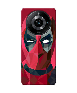 Abstract deadpool full mask Realme 11 Pro/Pro+ 5G Back Cover