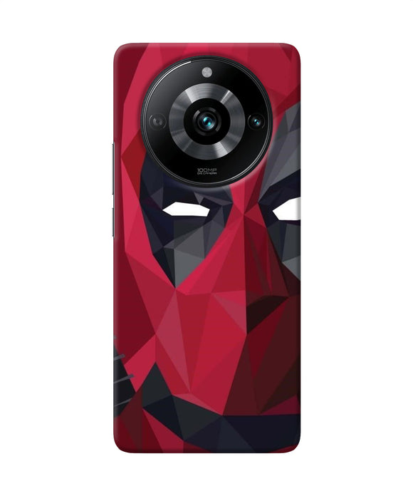 Abstract deadpool half mask Realme 11 Pro/Pro+ 5G Back Cover