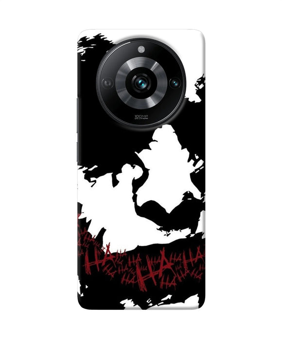 Black and white joker rugh sketch Realme 11 Pro/Pro+ 5G Back Cover