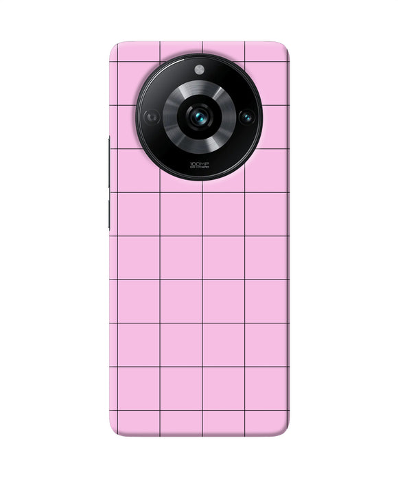 Pink square print Realme 11 Pro/Pro+ 5G Back Cover