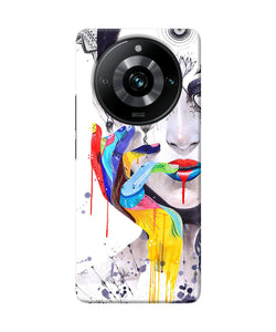 Girl color hand Realme 11 Pro/Pro+ 5G Back Cover