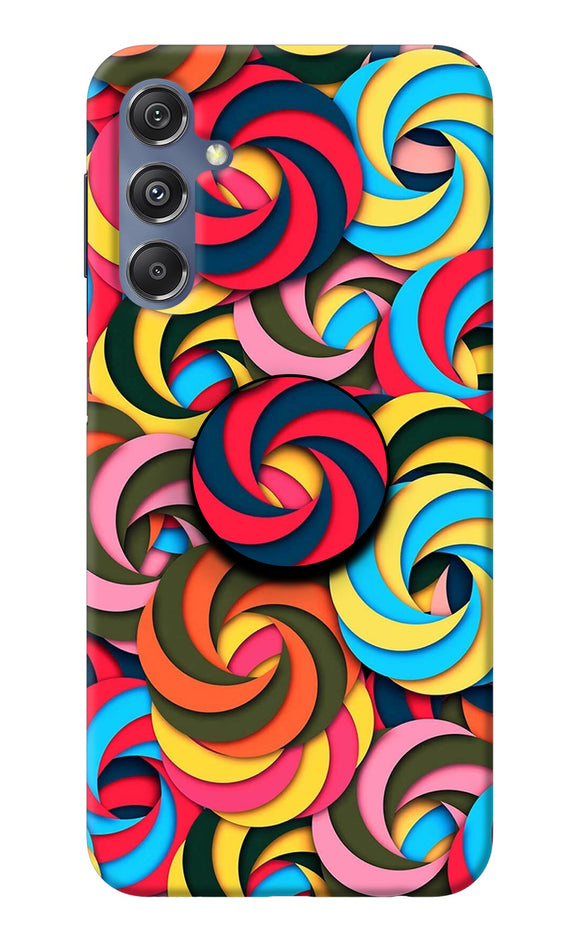 Spiral Pattern Samsung M34 5G/F34 5G Pop Case
