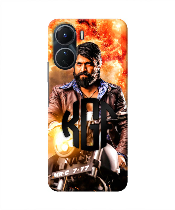 Rocky Bhai on Bike Vivo T2x 5G Real 4D Back Cover