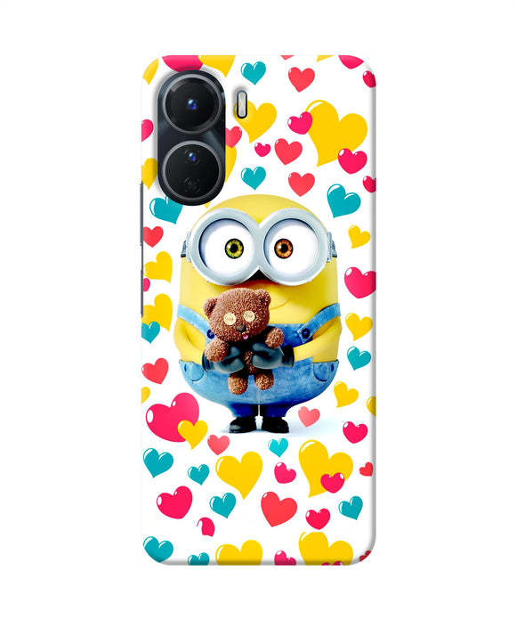 Minion teddy hearts Vivo T2x 5G Back Cover