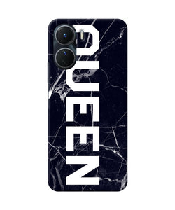 Queen marble text Vivo T2x 5G Back Cover