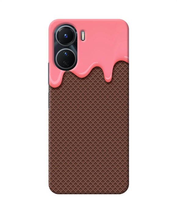 Waffle cream biscuit Vivo T2x 5G Back Cover