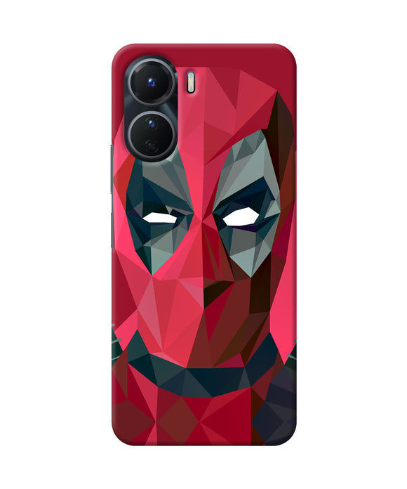 Abstract deadpool full mask Vivo T2x 5G Back Cover