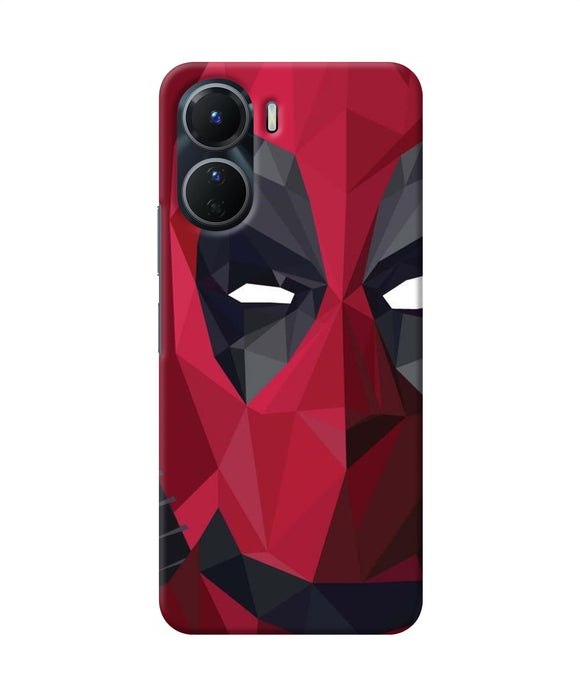 Abstract deadpool half mask Vivo T2x 5G Back Cover