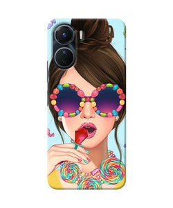 Fashion girl Vivo T2x 5G Back Cover