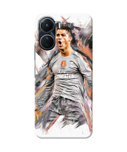 Ronaldo poster Vivo T2x 5G Back Cover