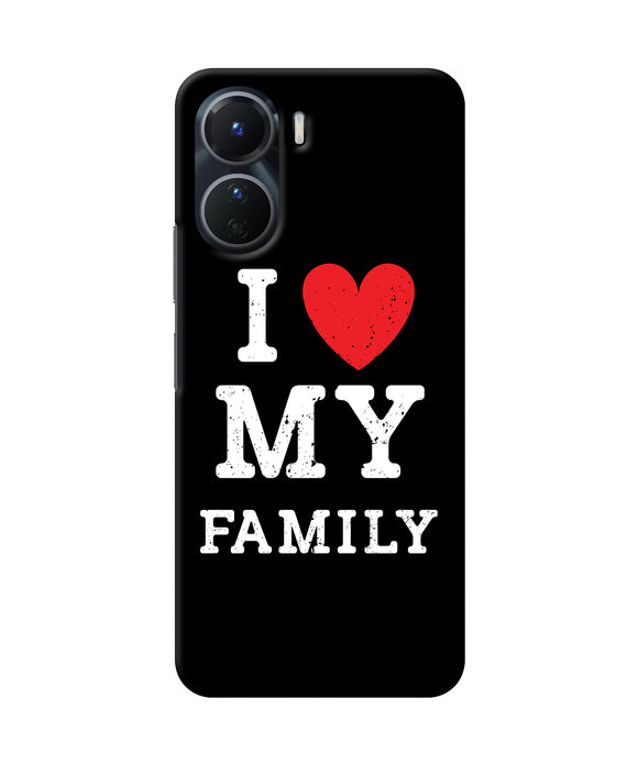 I love my family Vivo T2x 5G Back Cover