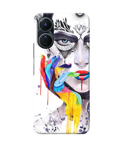 Girl color hand Vivo T2x 5G Back Cover