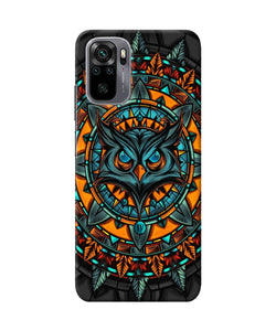 Angry Owl Art Redmi Note 11 SE Back Cover